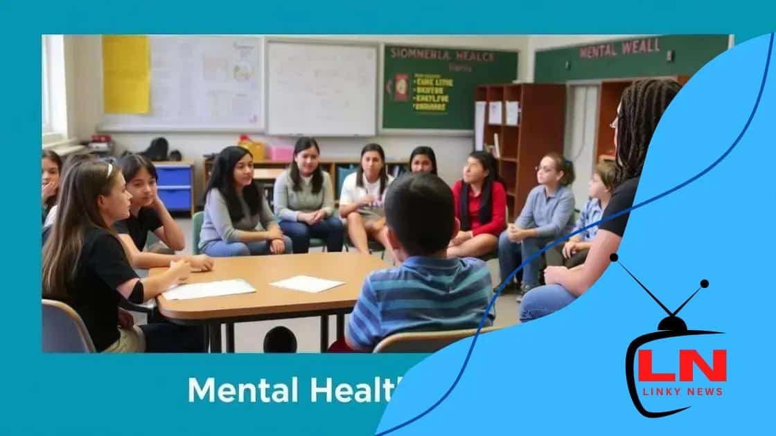 Implementing mental health programs in schools