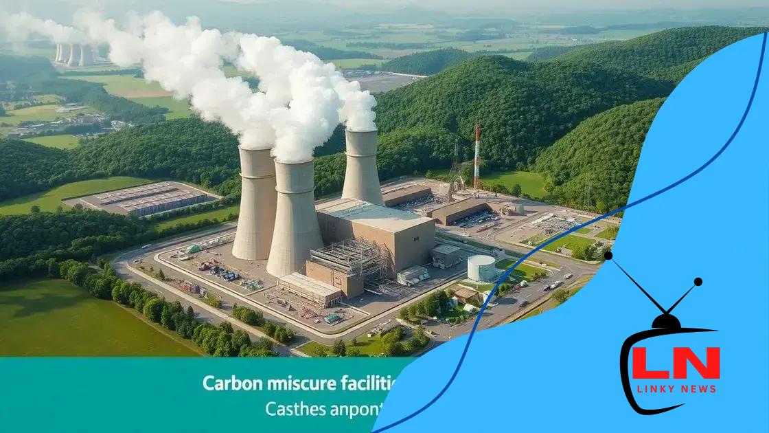 Carbon capture: transforming our environment
