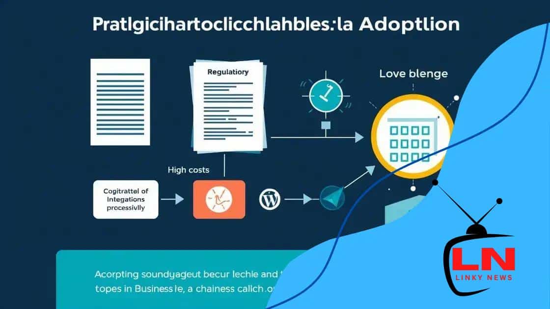 Challenges in adopting blockchain solutions