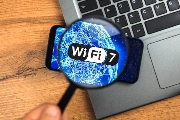 A screenshot of a router's wireless settings page, showing options for selecting the Wi-Fi standard (e.g., 802.11be, Wi-Fi 7) and configuring the wireless network name (SSID) and password.