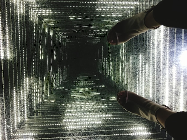A visual representation of data flowing securely through an encrypted tunnel between a mobile device and a corporate server, emphasizing the role of VPNs in mobile security.