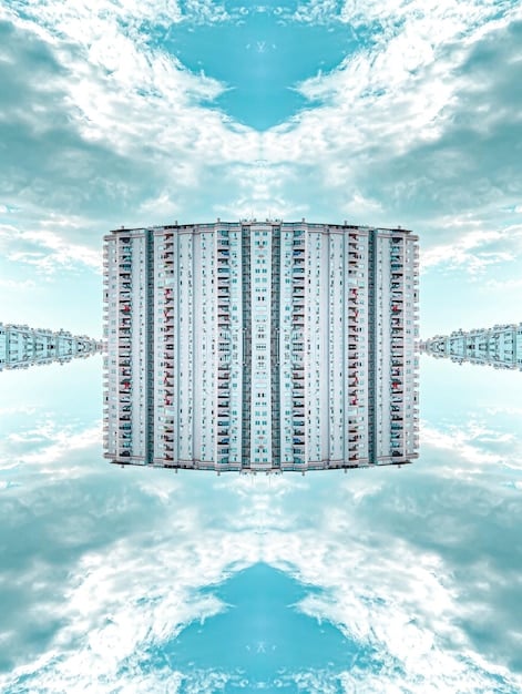 A visual representation of a hybrid cloud architecture, showing on-premises data centers connected to various public cloud platforms (AWS, Azure, GCP), with data flowing seamlessly between them. Icons representing different services (computing, storage, databases) are also connected illustrating data workflow.