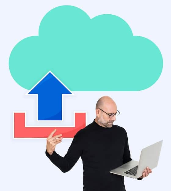 A split screen showing logos of major cloud providers (AWS, Azure, Google Cloud) on one side, and compliance badges (HIPAA, FedRAMP, GDPR) on the other, illustrating the importance of choosing a compliant provider.