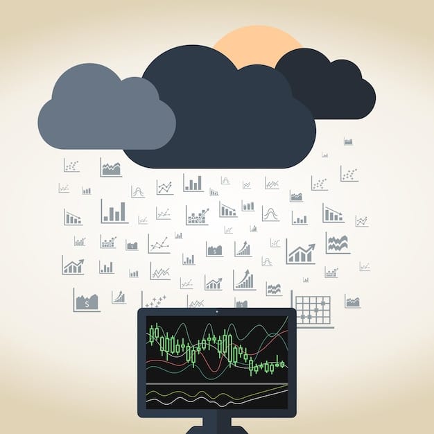 A dashboard showing cloud resource utilization metrics, highlighting areas of high and low usage, coupled with clear visualizations that communicate cost-saving opportunities.