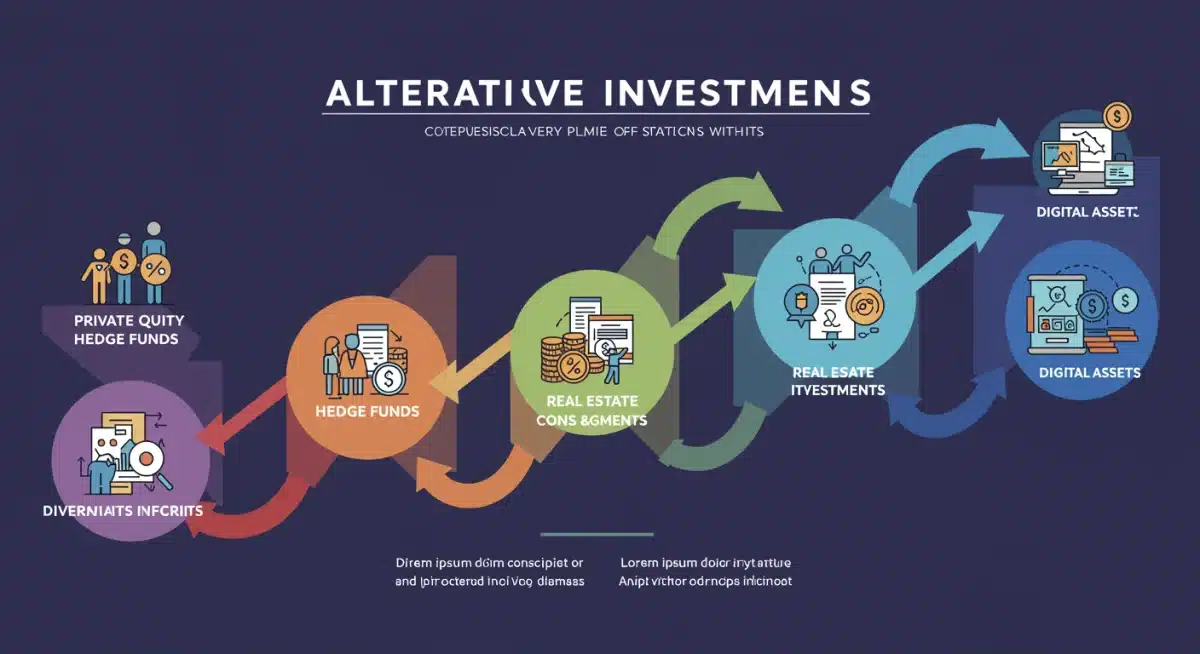 Diversification strategies with various alternative investment categories