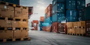 Blockchain technology optimizing U.S. digital supply chain efficiency