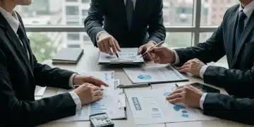 US investors analyzing 2025 tax law changes with financial documents
