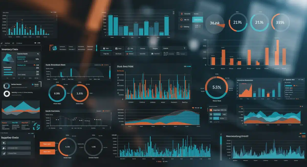 Real-time inventory management dashboard with demand forecasting