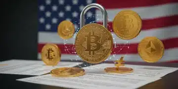 Secure digital assets under US regulatory oversight, illustrating new crypto laws for investors.