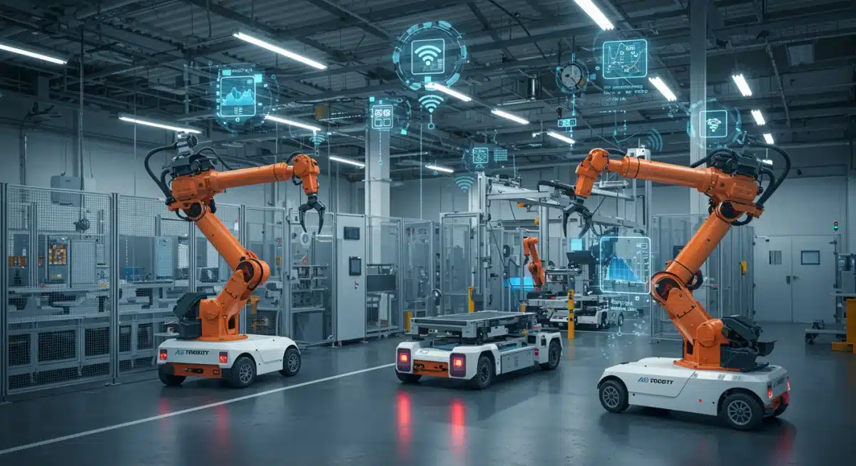 Smart factory operations leveraging edge computing for real-time analytics