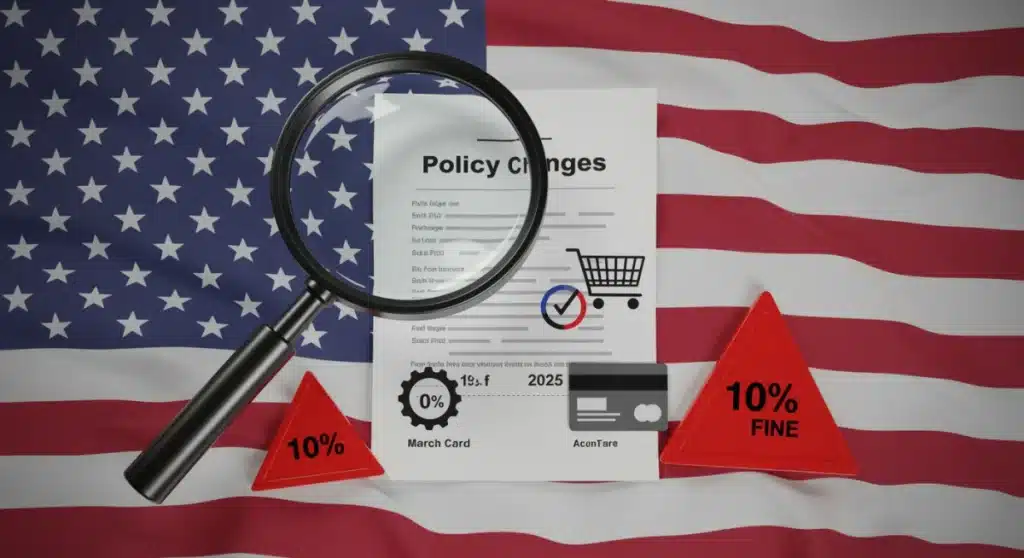 E-commerce Policy Changes US 2025: Avoid 10% Fines